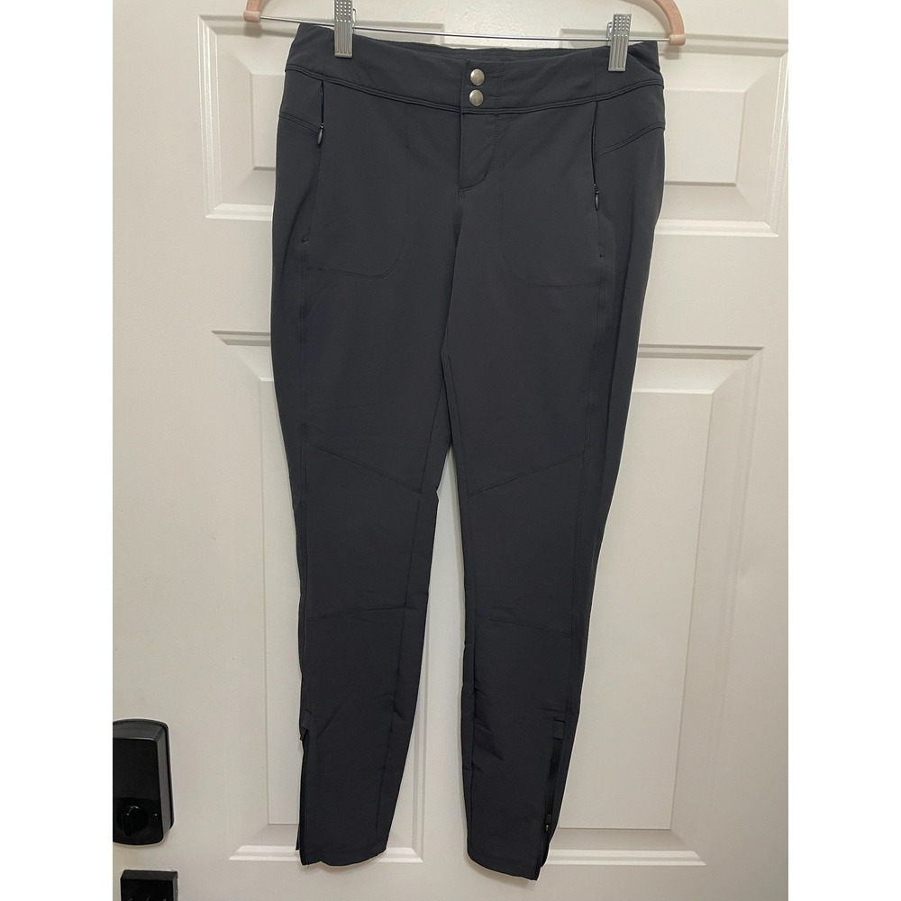 Kuhl Pants Women 2R‎ Transcendr Skinny Mid Rise Zip Up Pockets Hiking Trail
